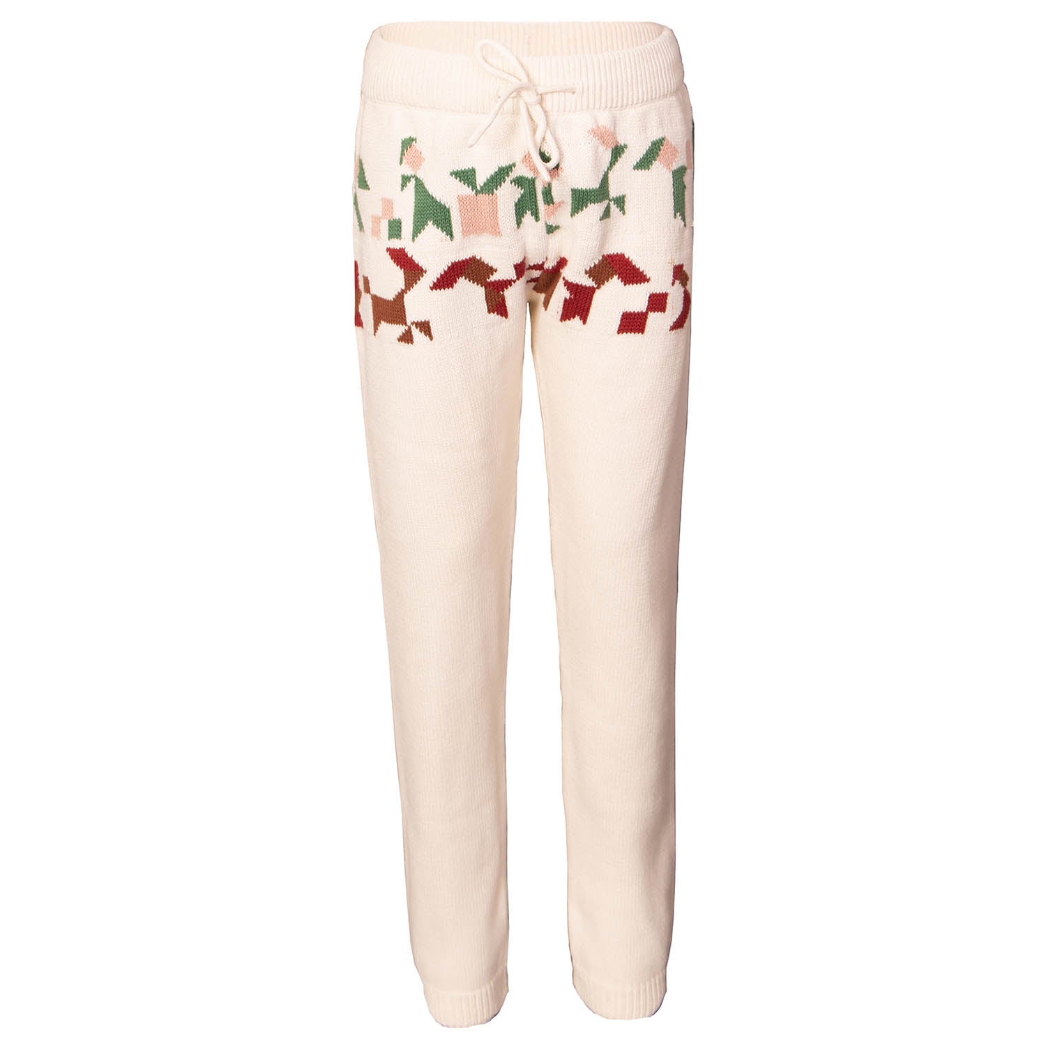 Girls Christmas Leggins de Noël Filles en Coton Bio,
