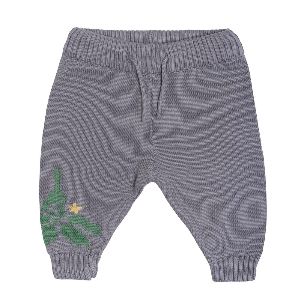 Baby Christmas Leggings in Grey

